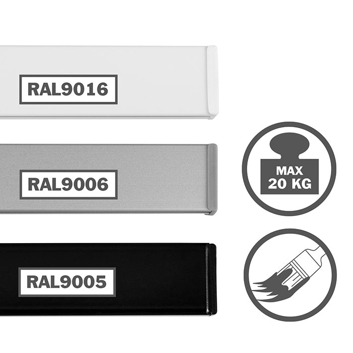 STAS cliprail + installation kit
