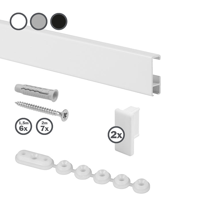STAS cliprail + installation kit