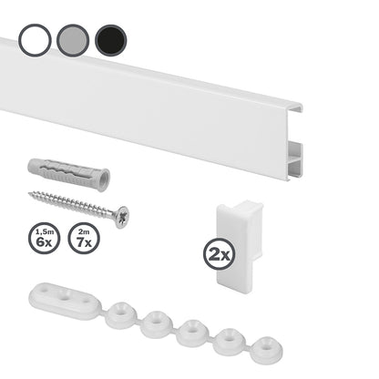 STAS cliprail + installation kit