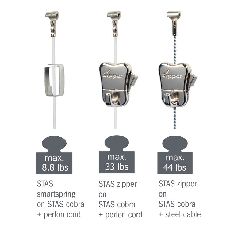 STAS cobra cords + hooks