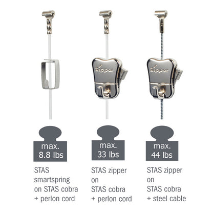 STAS cobra cords + hooks