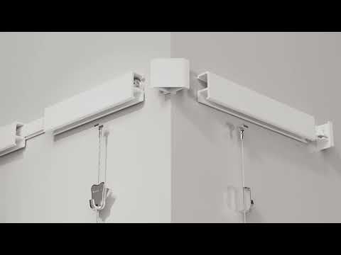STAS minirail + installation kit: Ideal for mini rail system enthusiasts seeking flexible wall decor solutions.