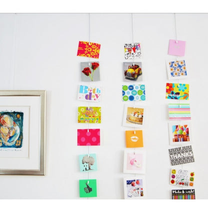 STAS white magnet set for easy memo and map hanging.