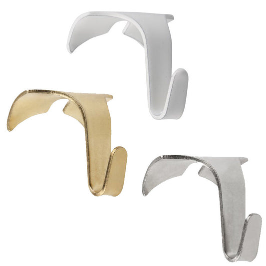 STAS moulding hooks fit crown molding picture rails for classic decor.