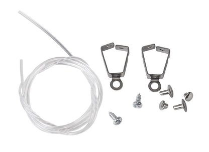STAS picture clip set: Easily hang and adjust pictures with clips that attach to wooden or aluminum frames.