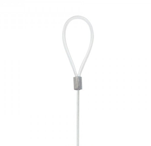STAS perlon cord with loop suitable for hooks, supports up to 15 kg with zipper hook.