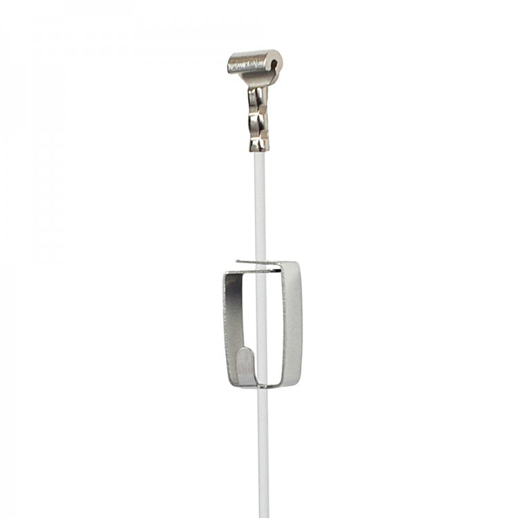 STAS perlon cable is a discreet hanging solution. Combine with STAS hooks for optimal decoration display.