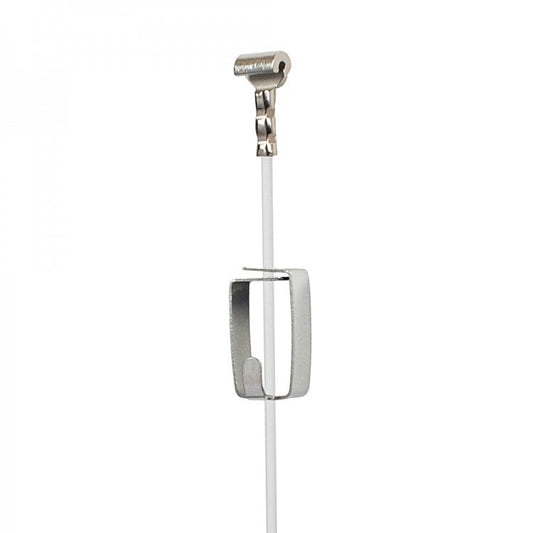 STAS cobra perlon cord & hook for 4kg. Compatible with STAS minirail, cliprail pro/max, u-rail, multirail.