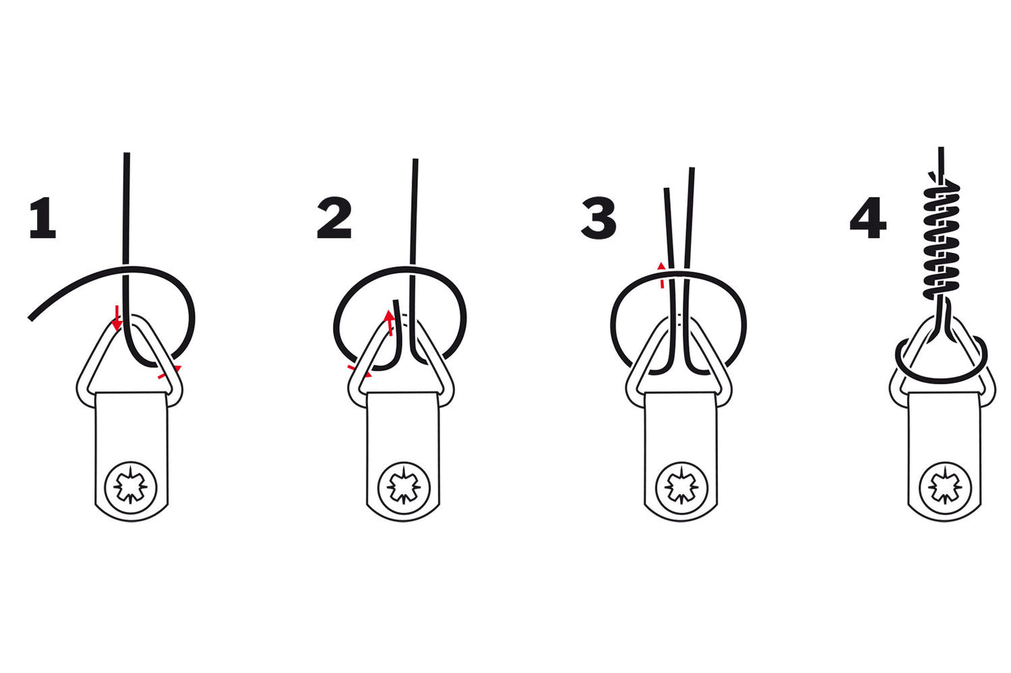 STAS d-ring screw hanger set provides simple frame hanging with steel wire.