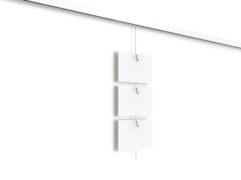 STAS white magnet set for magnetic photo hanging.