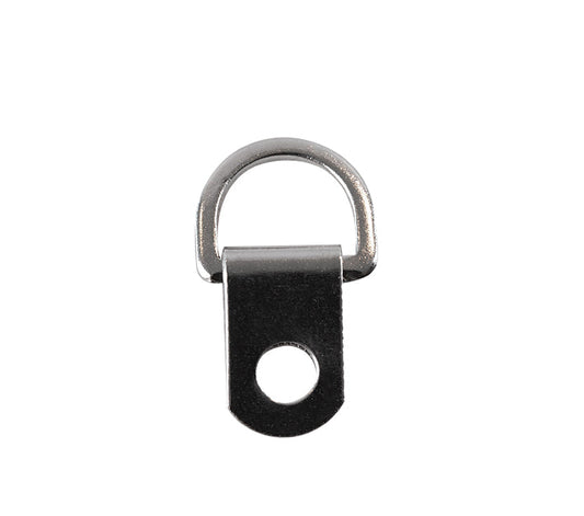 STAS D-ring screw hanger 24mm nickel: Durable, heavy-duty for secure frame mounting with STAS system compatibility.