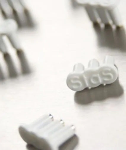 STAS magnets white (10 pcs), perfect for wall art and photo hanging.